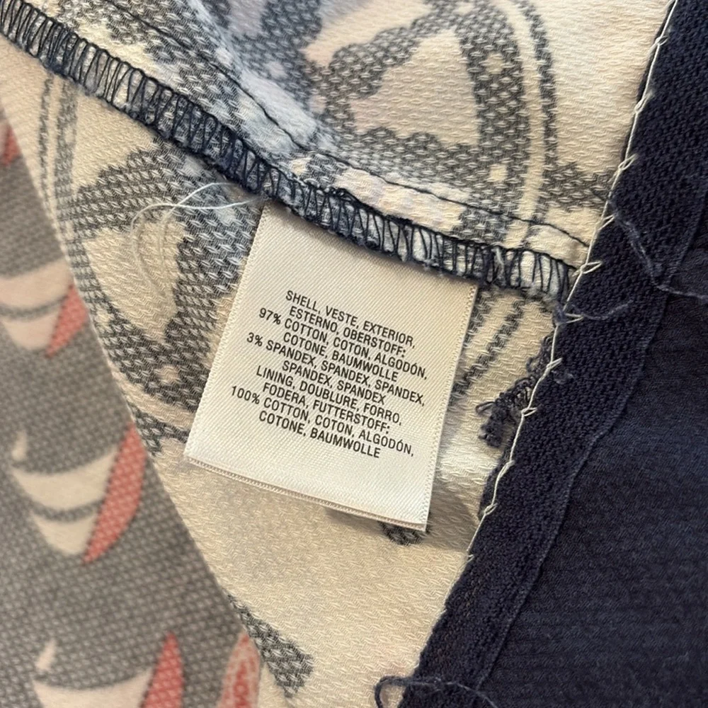 Anthropologie Postmark Windward Halter Dress w/ Nautical Theme. Size 4. - Picture 12 of 13